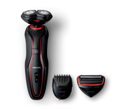 Golarka męska Philips Click & Style S738/17 czarno-czerwona